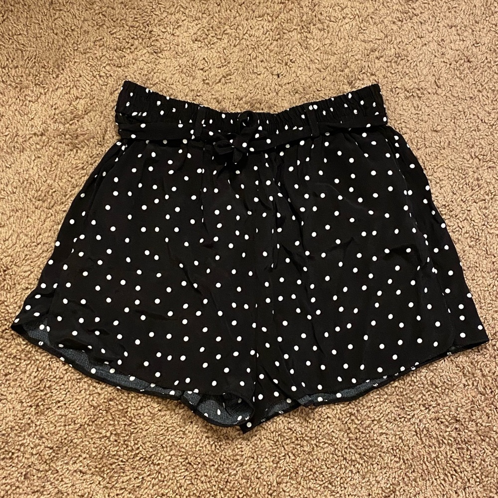 Urban Outfitters high waisted paper bag shorts